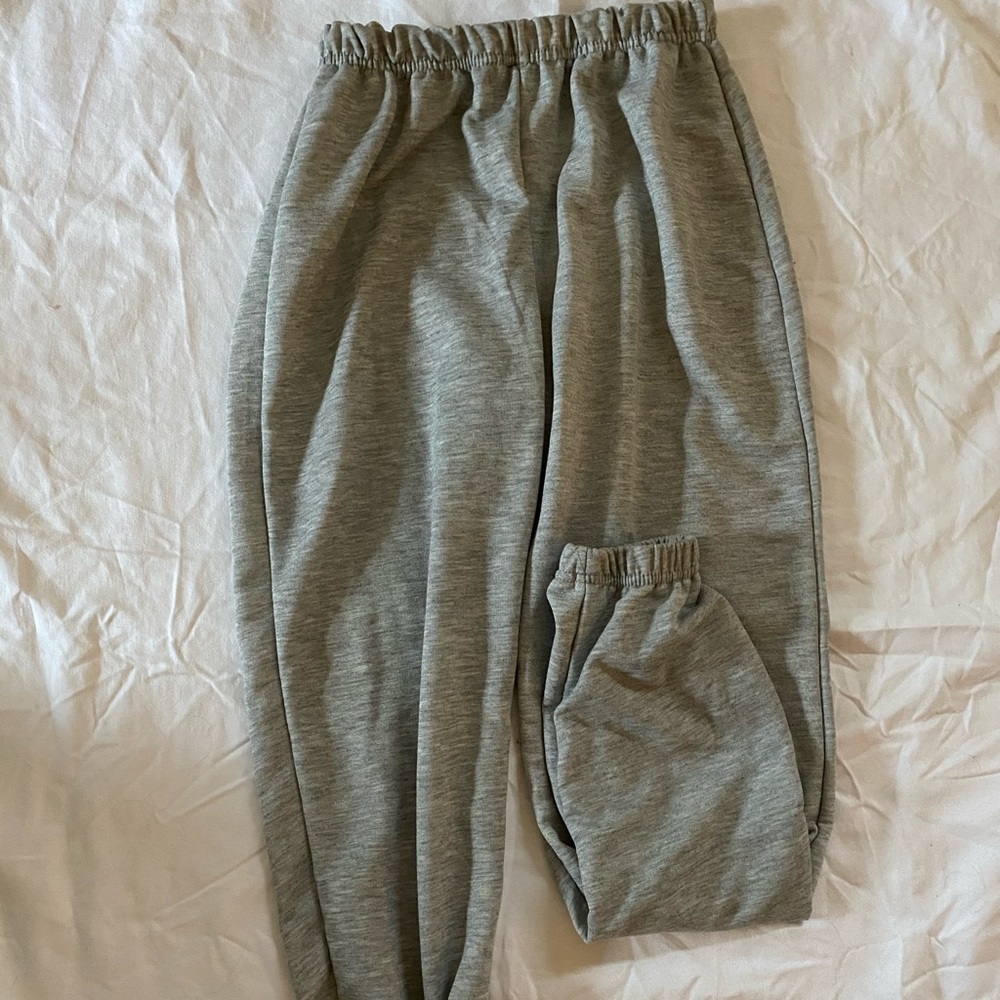 PLT grey joggers